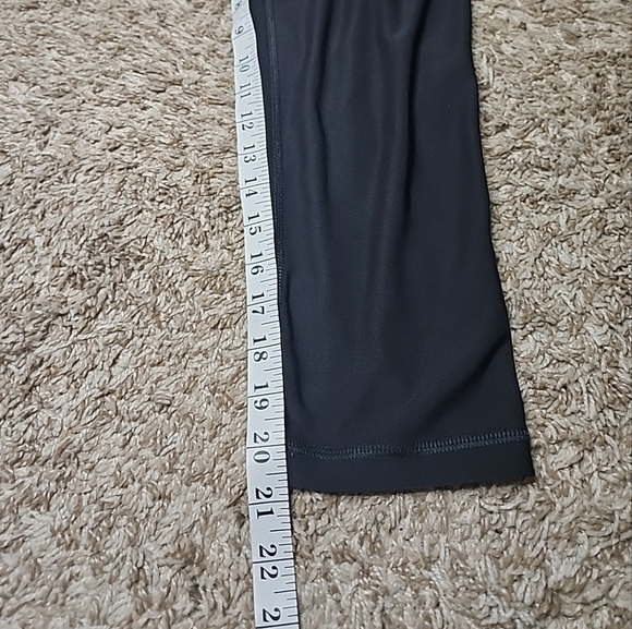 Vogo Athletica Leggings Womens Medium Black Blue Activewear Casual - Picture 6 of 6